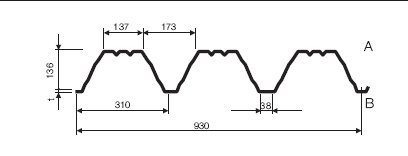 Trapezblech 135 310